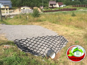 Обустройство заезда на участок под ключ в Ваулино