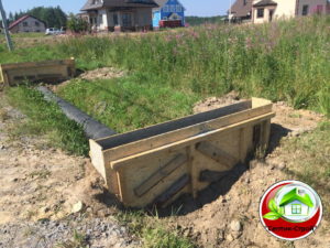 Обустройство заезда на участок под ключ в Ваулино