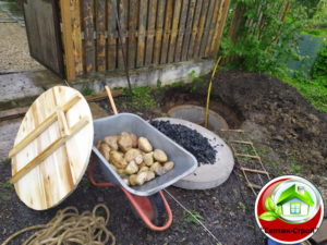 Чистка питьевого колодца в Ваулино